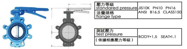 铸铁全耳型蝶阀,瑞光阀门